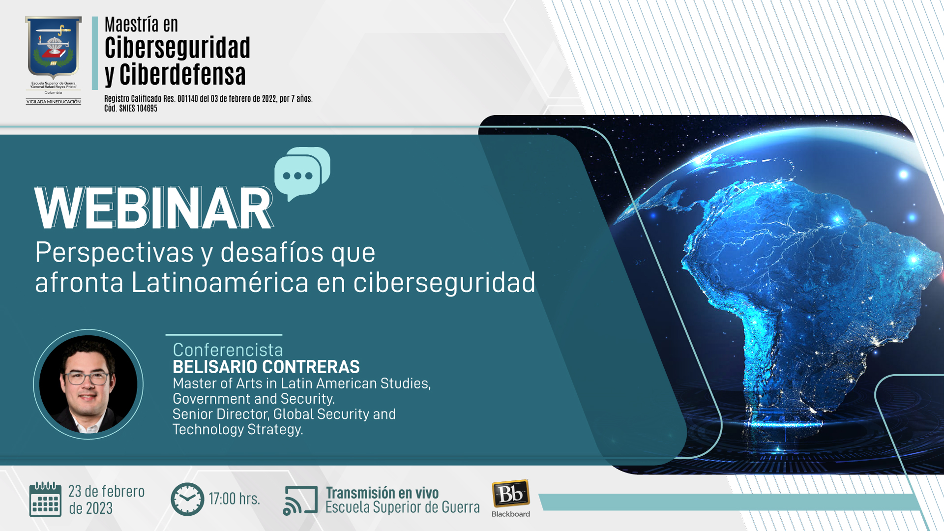 Webinar: Perspectivas y desafíos que afronta Latinoamérica en ciberseguridad