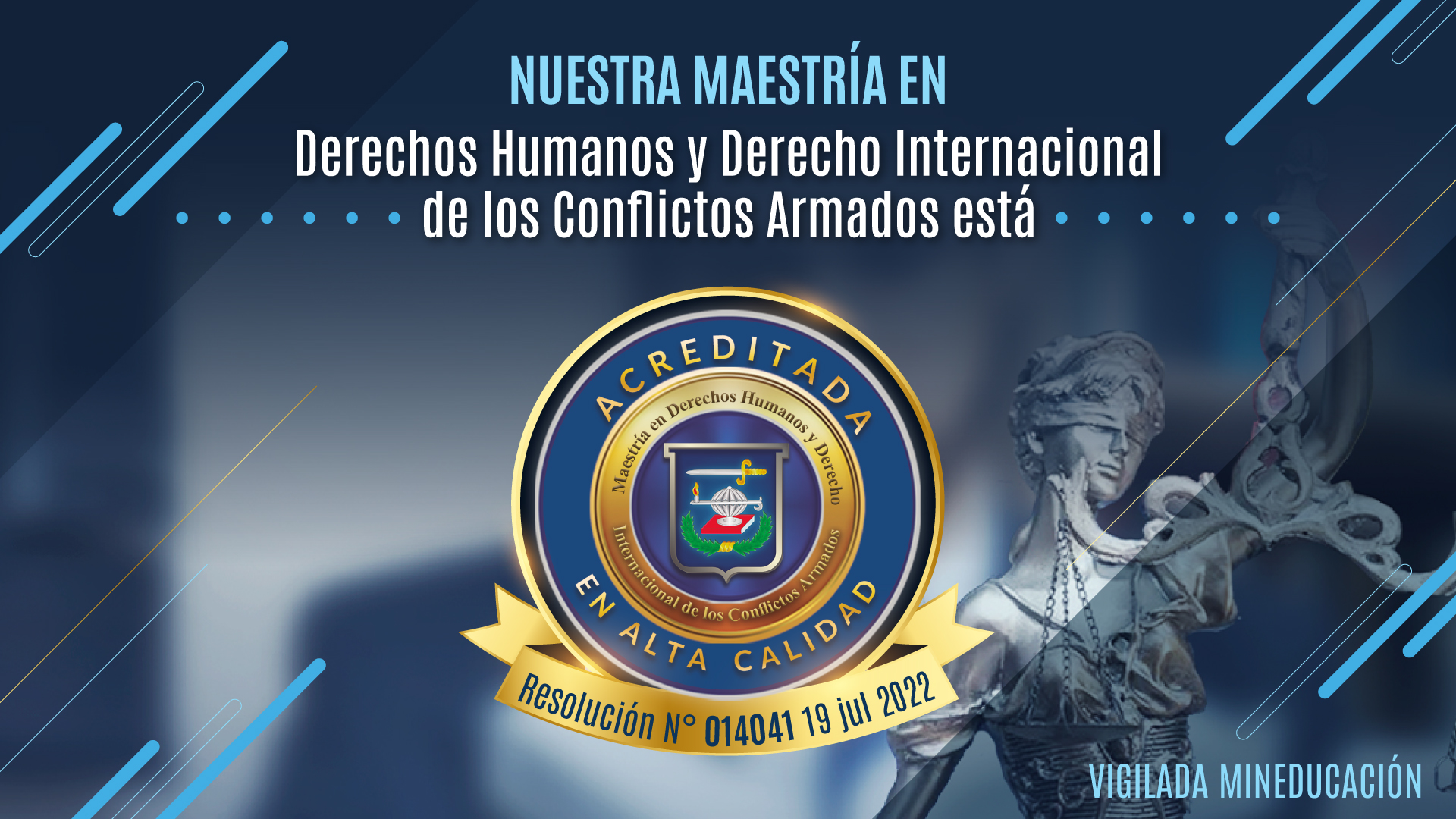 Acreditación En Alta Calidad De La Maestría En Derechos Humanos Y ...