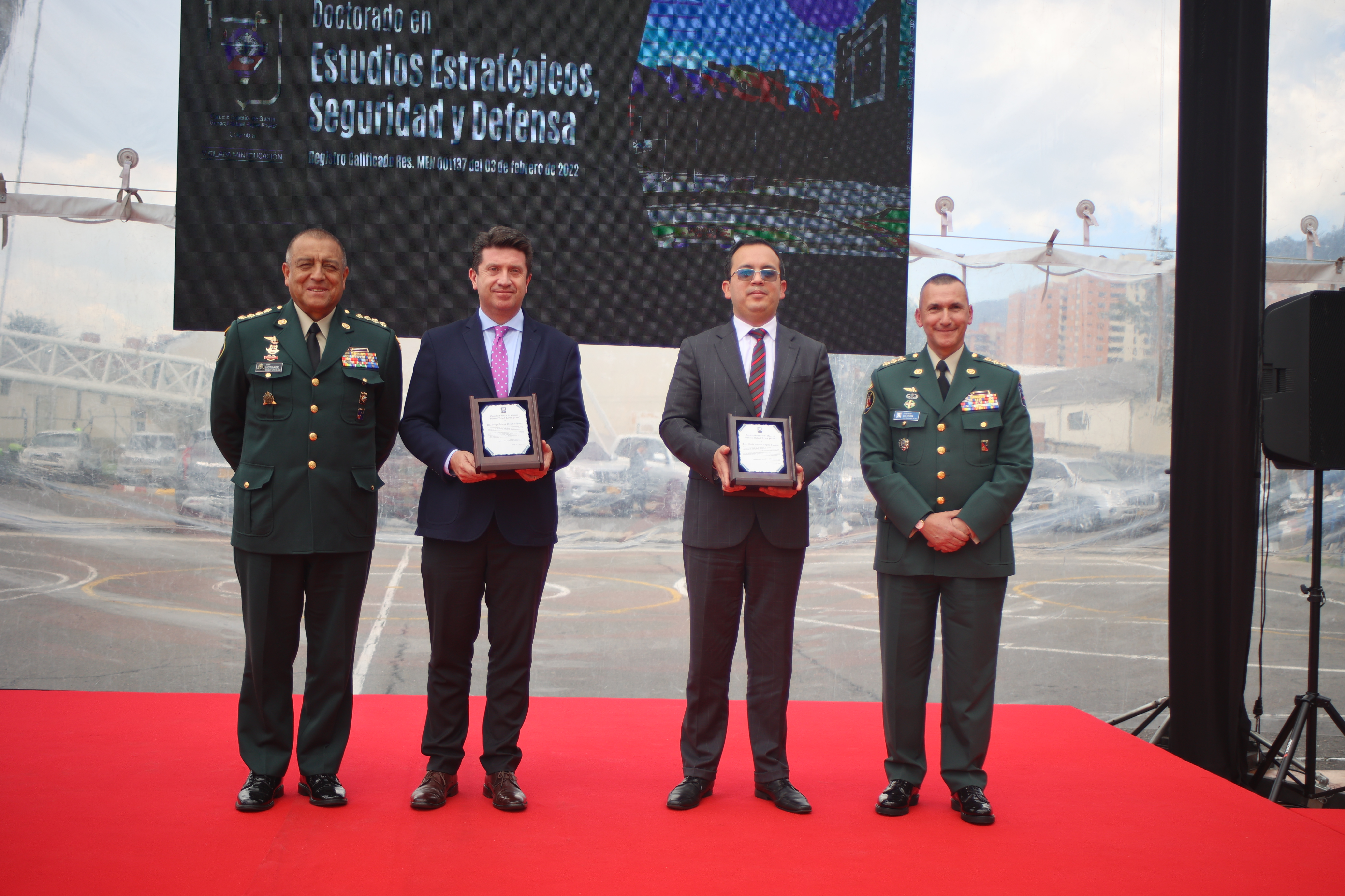 Ceremonia de presentación del Doctorado en Estudios Estratégicos, Seguridad y Defensa 