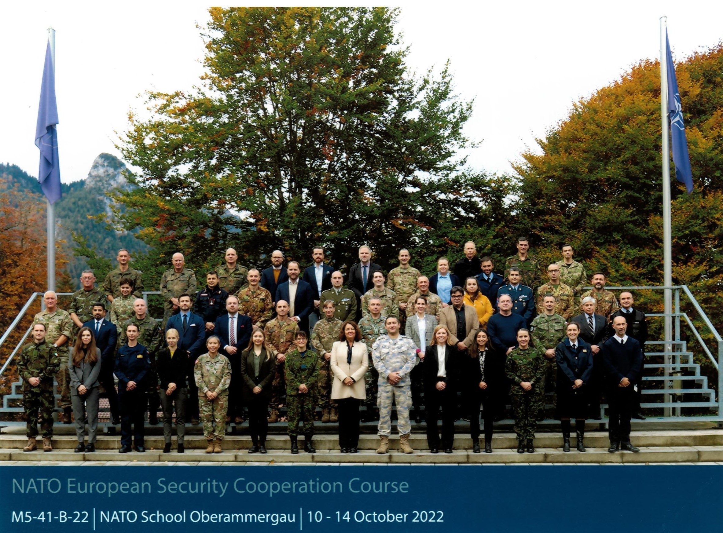 Visita a la Escuela de la OTAN en Oberammergau