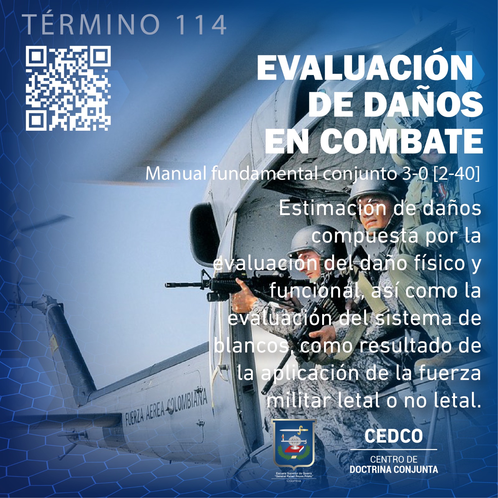 Evaluación de daños en combate
