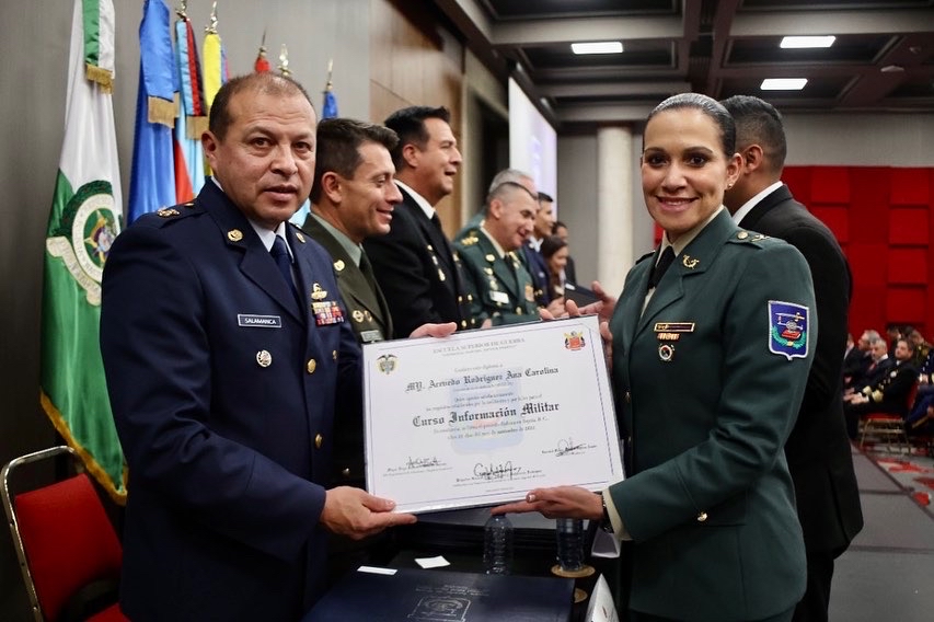 Ceremonia de Clausura del Curso de Estado Mayor y Curso de Información Militar 2022