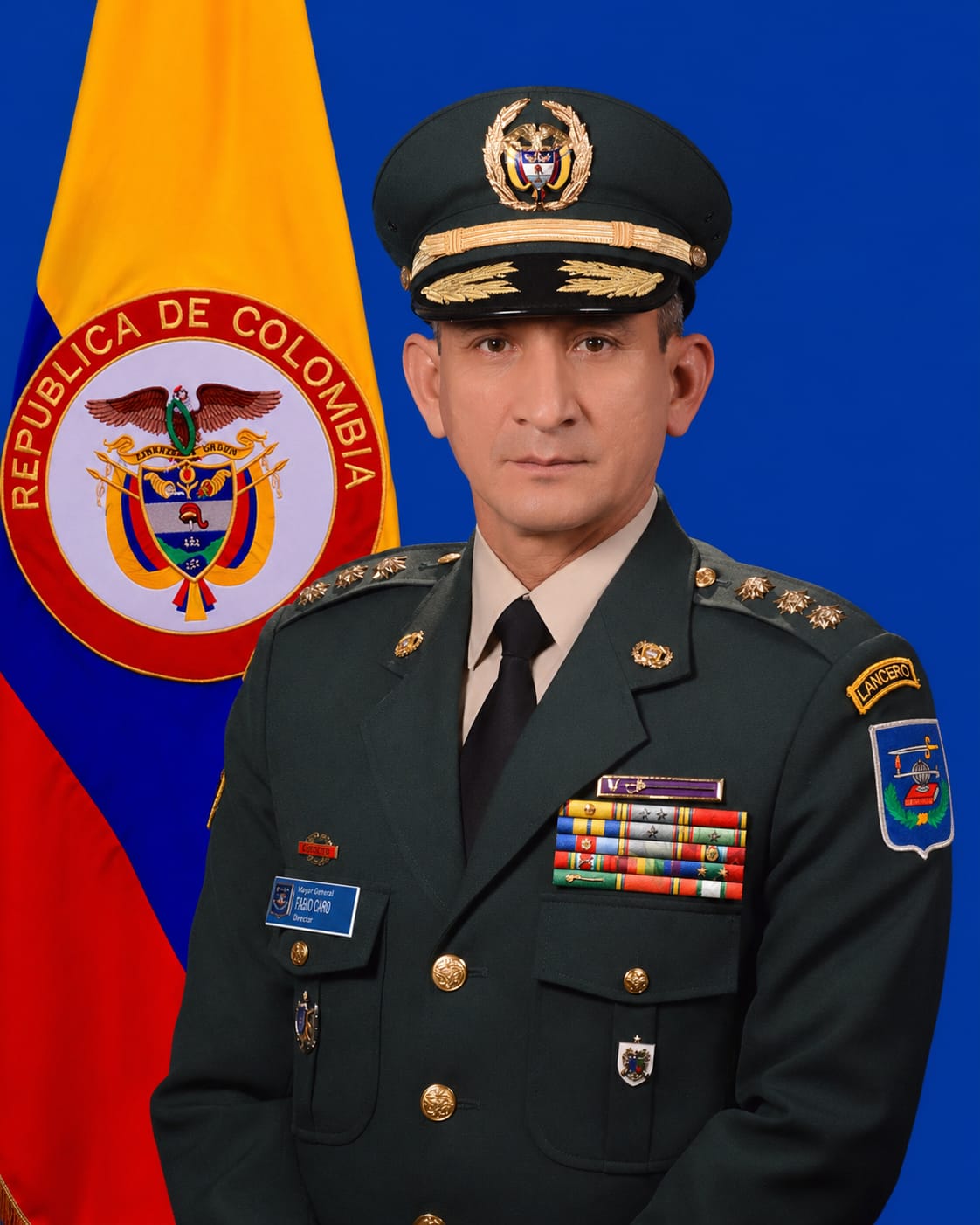 Mayor General Fabio Leonardo Caro Cancelado