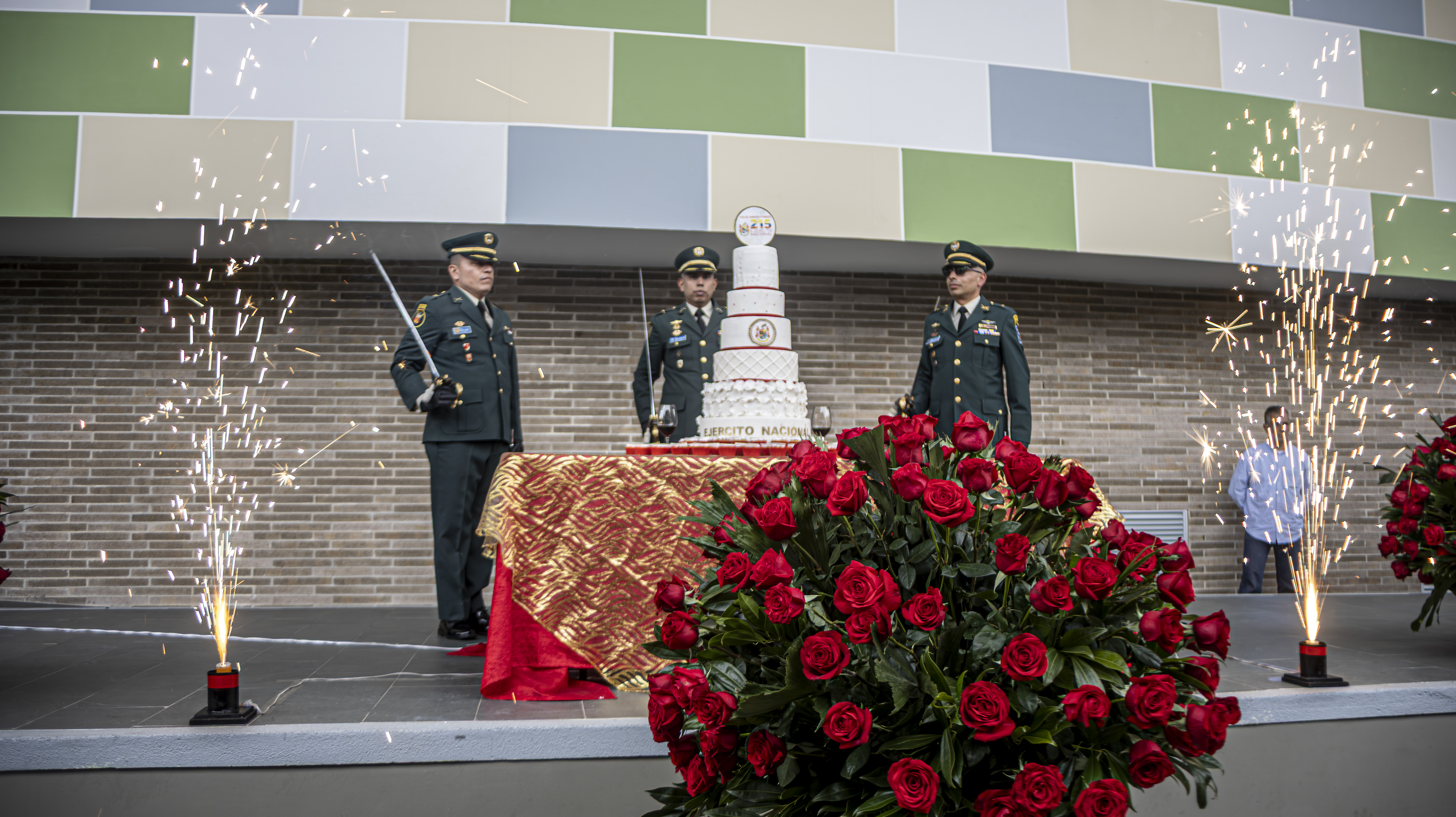 Así se conmemoraron los 215 años del Ejército Nacional