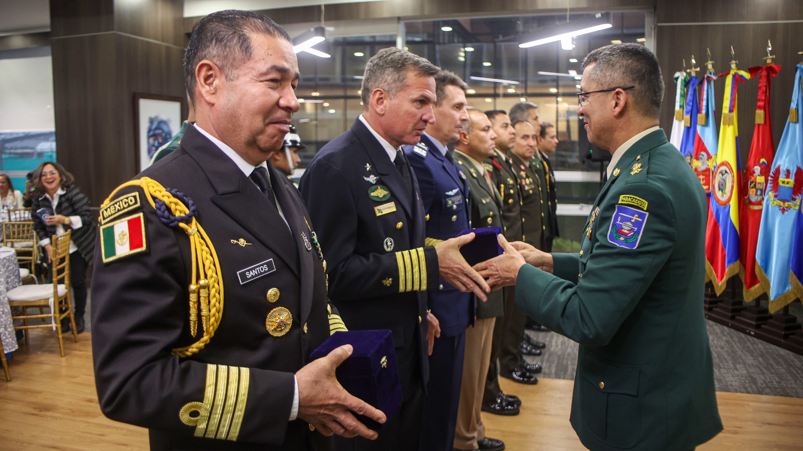 Con agradecimiento y gran admiración despedimos a los Oficiales Extranjeros que nos acompañaron en el 2024  