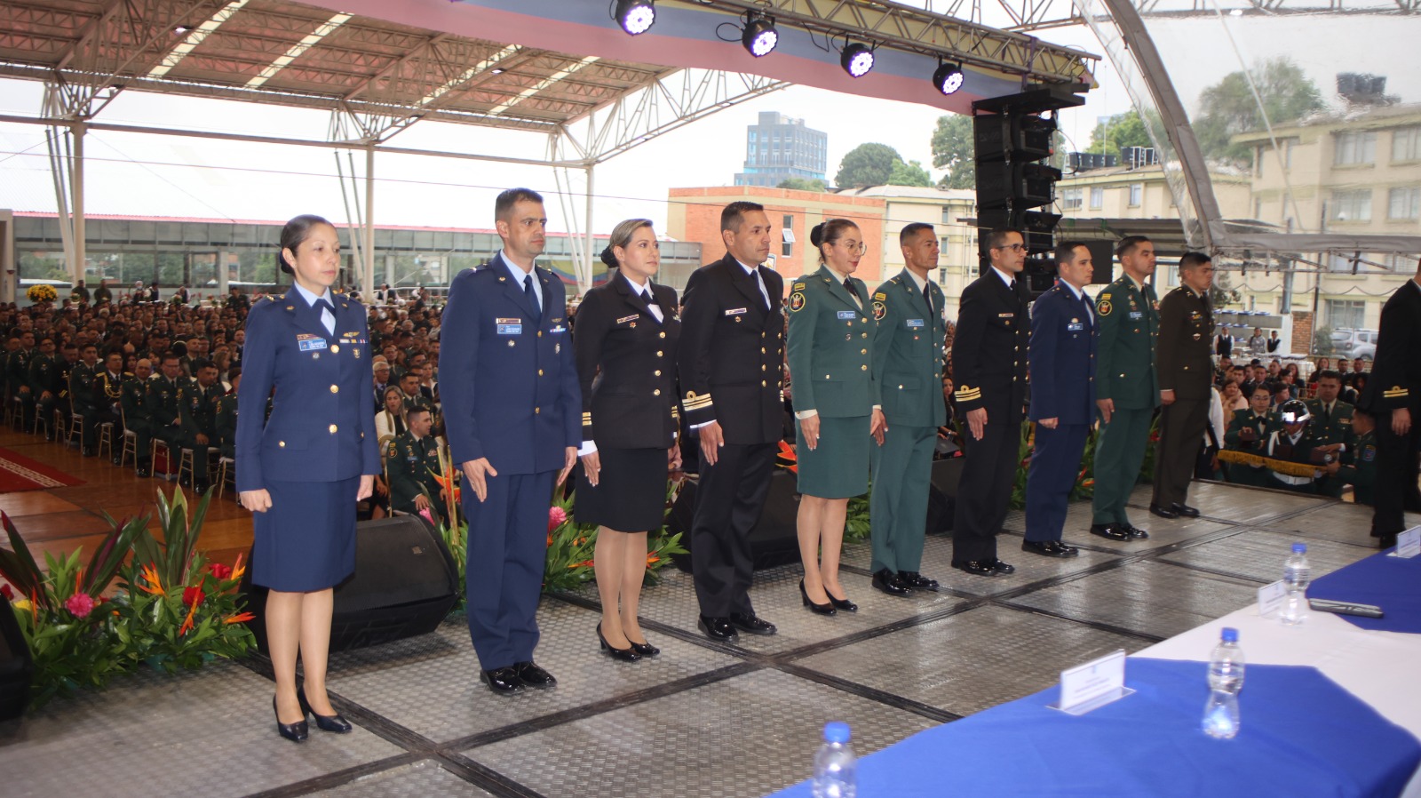 Con éxito culminaron los cursos de estado mayor e información militar 2024 