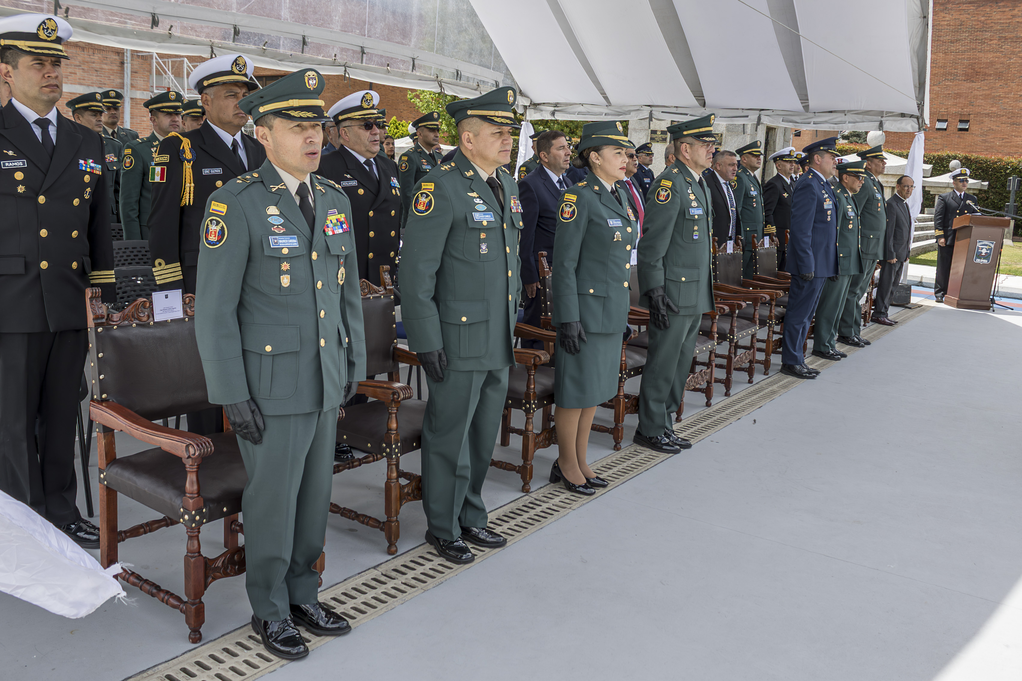 ESDEG rinde homenaje al Gran Almirante José Padilla, héroe naval y libertador de Hispanoamérica