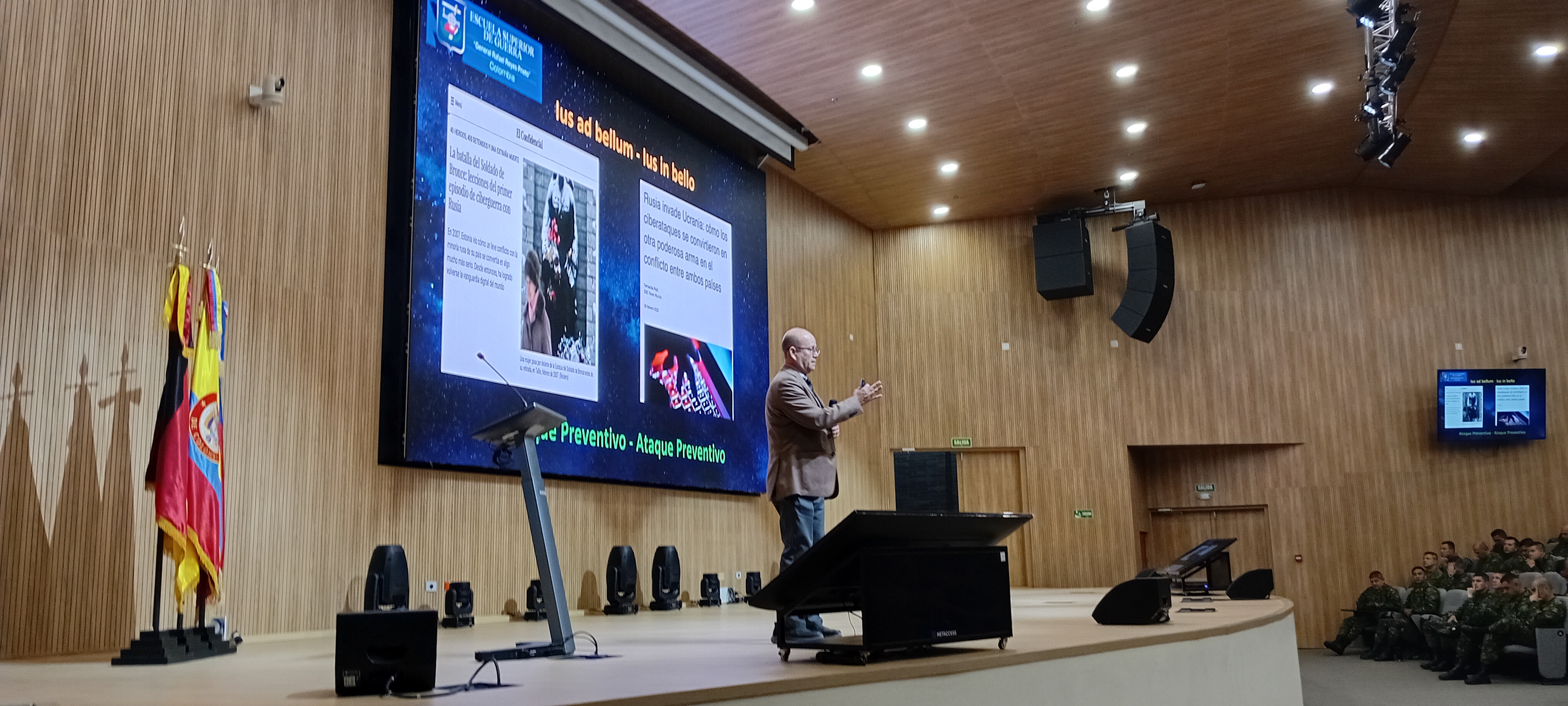 La ESDEG analiza los desafíos contemporáneos de la paz y la seguridad en el XV seminario internacional de derechos humanos