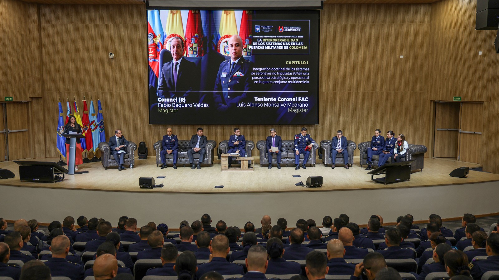 La interoperabilidad de los sistemas de aeronaves no tripuladas (UAS) en las fuerzas militares de Colombia: temática del  Segundo (II) Seminario Internacional de Investigación DEFAC-2026
