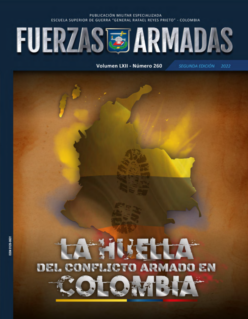 Portada Revista Fuerzas Armadas Edición 260: La Huella del Conflicto Armado En Colombia