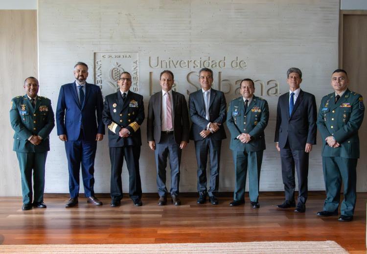 Se firma histórico convenio de cooperación académica para fortalecer la educación en seguridad y defensa con la Universidad de la Sabana.