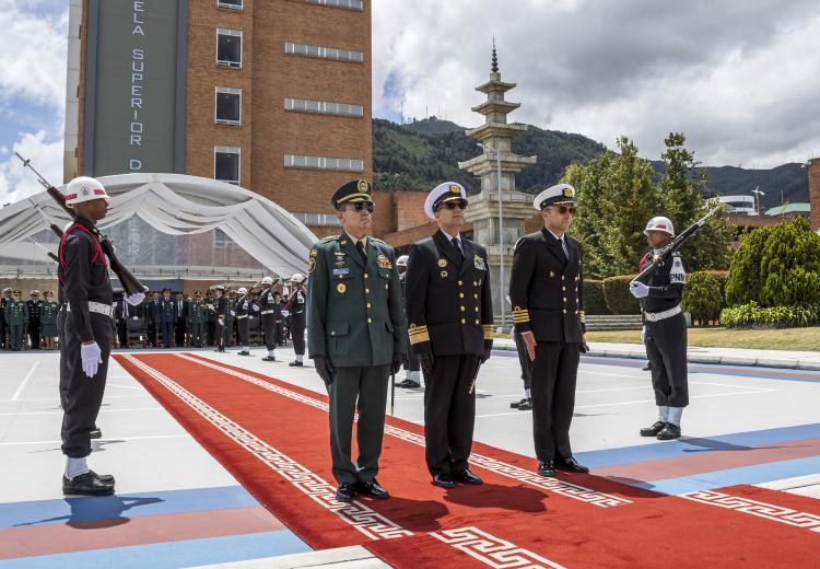 ESDEG rinde homenaje al Gran Almirante José Padilla, héroe naval y libertador de Hispanoamérica