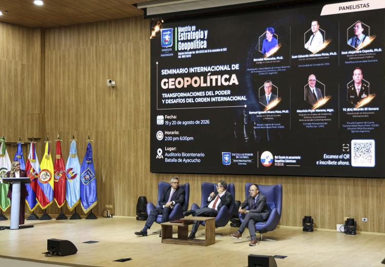  Seminario Internacional de Geopolítica analizó las Transformaciones del poder y los desafíos del Orden Internacional